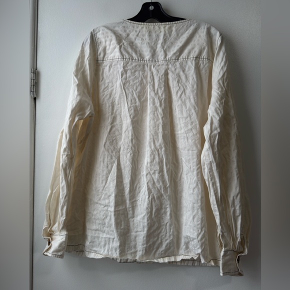 Shegul Emme Cream Button-Down Shirt - Picture 7 of 13